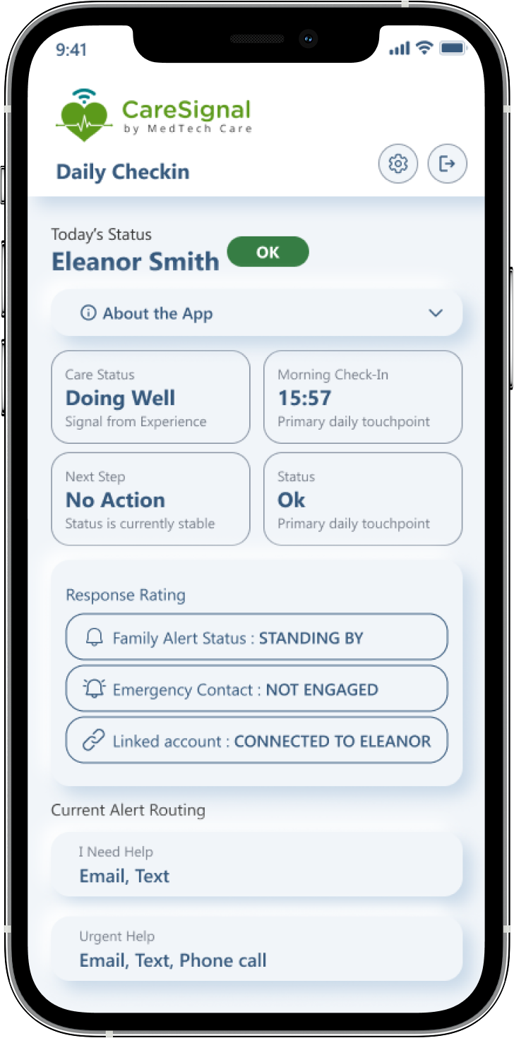 CareSignal feature 2